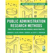 Public Administration Research Methods: Tools for Evaluation and Evidence-Based Practice