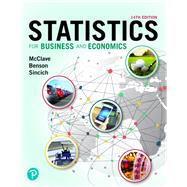 MyLab Statistics with Pearson eText -- Combo Access Card -- for Statistics for Business and Economics--18 weeks
