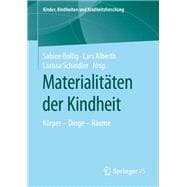 Materialitäten Der Kindheit