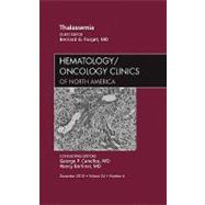 Thalassemia: An Issue of Hematology/Oncology Clinics of North America