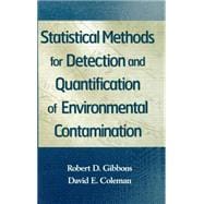 Statistical Methods for Detection and Quantification of Environmental Contamination