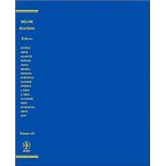 Organic Reactions, Volume 63
