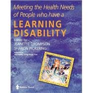 Health Needs of People with Learning Disability : The Public Health Agenda