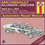 Amc/Renault Alliance and Encore