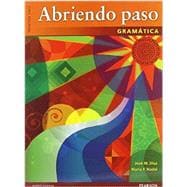 Abriendo Paso 2012 Gramatica Student Edition