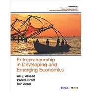 Entrepreneurship in Developing and Emerging Economies
