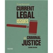Current Legal Issues in Criminal Justice Readings
