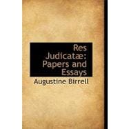 Res Judicatae: Papers and Essays