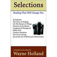 Selections : Reading That Will Change You