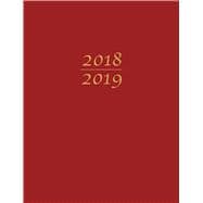 Large 2019 Planner Red