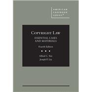 Copyright Law, Essential Cases and Materials(American Casebook Series)