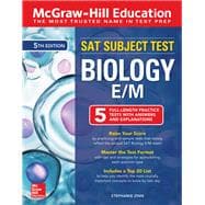McGraw-Hill Education SAT Subject Test Biology E/M, Fifth Edition