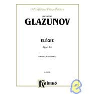 Elegie for Viola and Piano, Opus 44: Kalmus Classic Edition