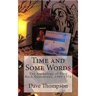 Time and Some Words