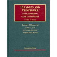 Case and Materials on Pleading and Procedure