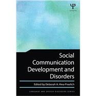 Social Communication Development and Disorders