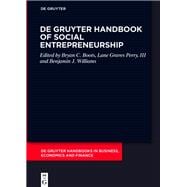 De Gruyter Handbook of Social Entrepreneurship