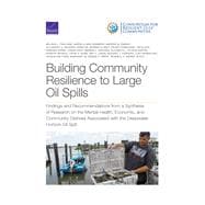 Building Community Resilience to Large Oil Spills Findings and Recommendations from a Synthesis of Research on the Mental Health, Economic, and Community Distress Associated with the Deepwater Horizon Oil Spill