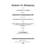 Geschichte der Gesetzgebung über das Apothekerwesen in Deutschland und der Verhandlungen in dem Großherzogthum Hessen über das Selbstausgeben homöopathischer Heilmittel durch die Ärzte