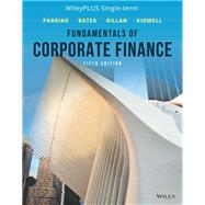 Fundamentals of Corporate Finance 5e WileyPLUS Single-term