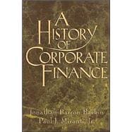 A History of Corporate Finance
