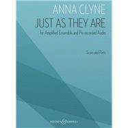 Just as They Are for Flute, Clarinet, Violin, Cello, and Piano Score and Parts