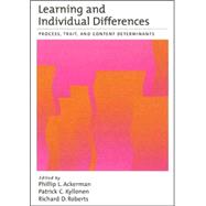 Learning and Individual Differences