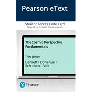 Pearson eText The Cosmic Perspective Fundamentals -- Access Card