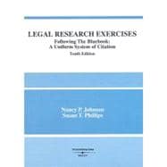 Legal Research Exercises, Following the Bluebook