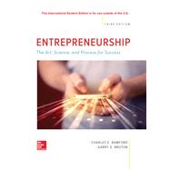 ISE ENTREPRENEURSHIP: THE ART SCIENCE AND PROCESS FOR SUCCESS