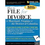 File for Divorce in Maryland, Virginia, And the District of Columbia