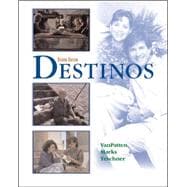 Destinos Student Edition Book w/Listening comprehension Audio CD,9780072525366