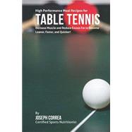High Performance Meal Recipes for Table Tennis