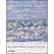 Speech and Audio Signal Processing Processing and Perception of Speech and Music