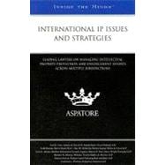 International IP Issues and Strategies : Leading Lawyers on Managing Intellectual Property Protection and Enforcement Efforts Across Multiple Jurisdictions