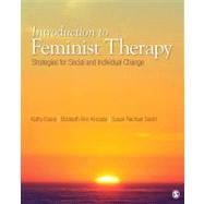 Introduction to Feminist Therapy : Strategies for Social and Individual Change