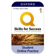 Q: Skills for Success Level 1 Listening and Speaking iQ Online Practice