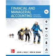 Connect Inclusive Access for Financial and Managerial Accounting