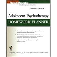 Adolescent Psychotherapy Homework Planner