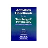 Activities Handbook for Teaching Psychology