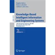 Knowledge-Based Intelligent Information and Engineering Systems