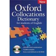 Oxford Collocations Dictionary,9780194325387