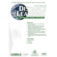 Distance Learning: Volume 18 #1