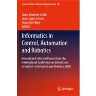 Informatics in Control, Automation and Robotics