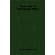 Documents on International Affairs
