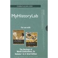 NEW MyHistoryLab Student Access Code Card for The Heritage of World Civilizations Volume 1, Brief Edition (standalone)
