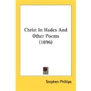 Christ In Hades And Other Poems