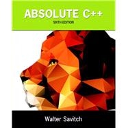Absolute C++ plus MyLab Programming with Pearson eText -- Access Card Package