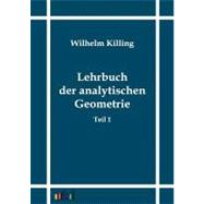 Lehrbuch Der Analytischen Geometrie