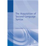 Acquisition of Second Language Syntax